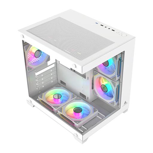 Acegeek Vacancy L375 MicroATX Mid Tower (Branco)