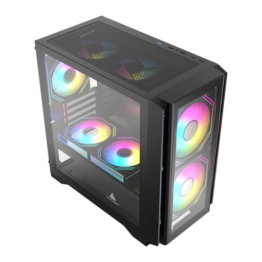 Acegeek Vision M352 MicroATX Mid Tower (Preto)