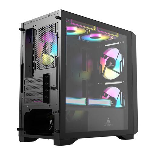 Acegeek Vision M352 MicroATX Mid Tower (Preto)