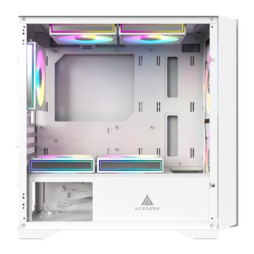 Acegeek Vision M352 MicroATX Mid Tower (Branco)