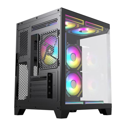 Acegeek Vista MicroATX Mid Tower (Preto)