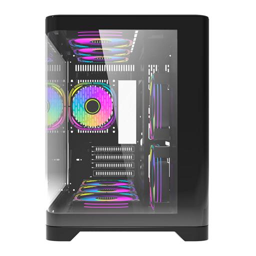 Aigo Darkflash Arc1 MicroATX Mid Tower (Preto)