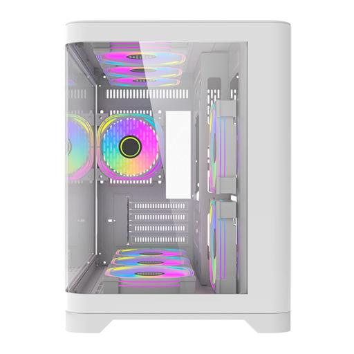 Aigo Darkflash Arc1 MicroATX Mid Tower (Branco)