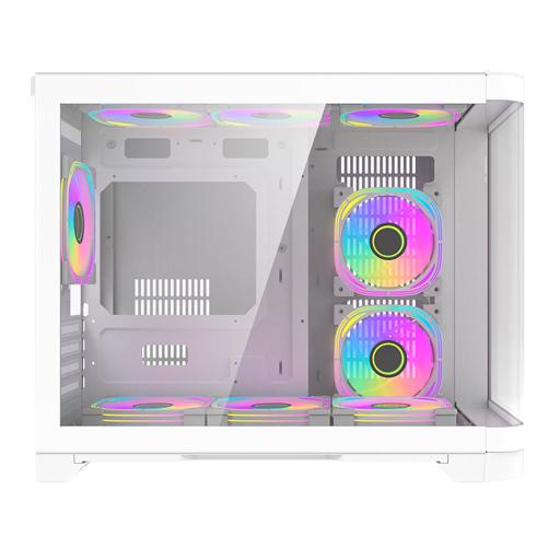 Aigo Darkflash Arc1 MicroATX Mid Tower (Branco)
