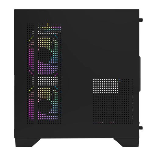 Aigo C270 MicroATX Mini Tower (Preto)