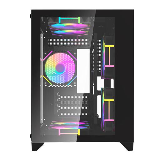 Aigo C270 MicroATX Mini Tower (Preto)
