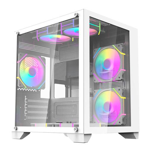 Aigo C270 MicroATX Mini Tower (Branco)