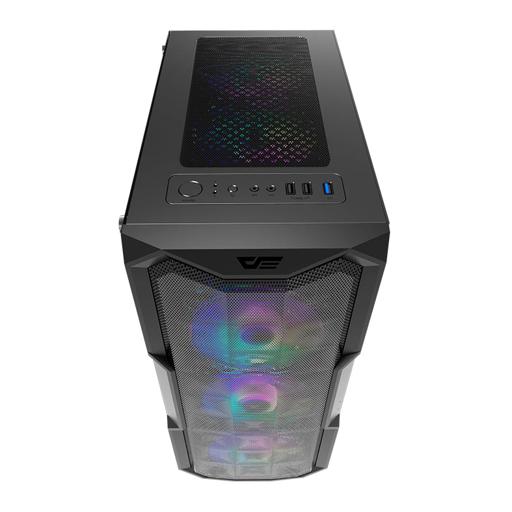 Aigo DarkFlash Aquarius Mesh ATX Mid Tower (Preto)