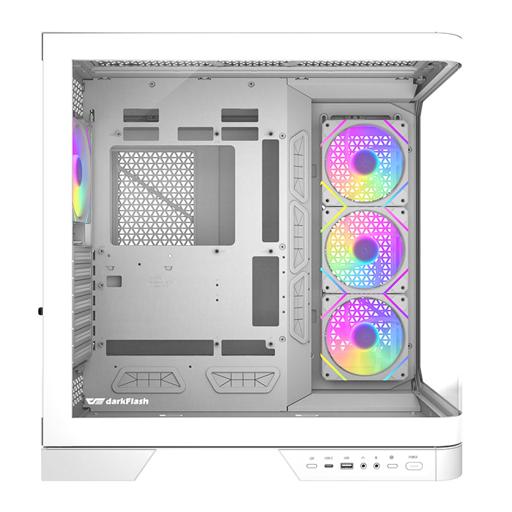 Aigo Darkflash Arcee DY570 ATX Mid Tower (Branco)