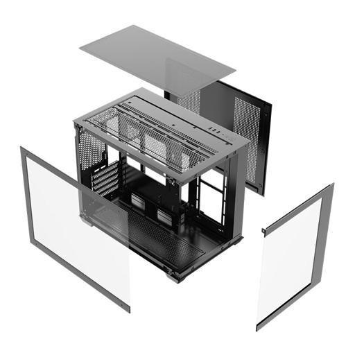 Aigo DarkFlash B275 PRO MicroATX Mid Tower (Preto)