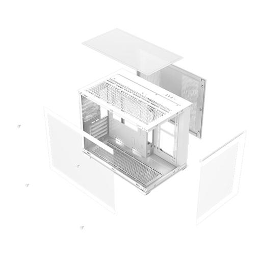 Aigo DarkFlash B275 PRO MicroATX Mid Tower (Branco)