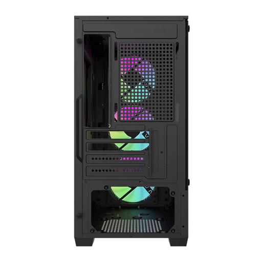 Aigo Darkflash C195M Rainbow MicroATX Mini Tower (Preto)