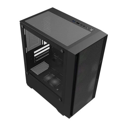 Aigo Darkflash C195M Rainbow MicroATX Mini Tower (Preto)
