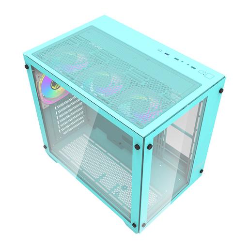 Aigo Darkflash C285 ARGB ATX Mid Tower (Verde)