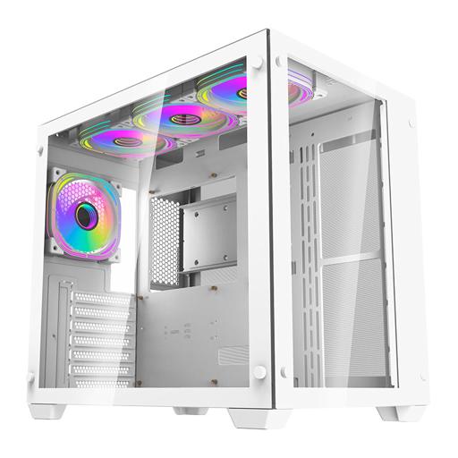 Aigo Darkflash C285 ARGB ATX Mid Tower (Branco)