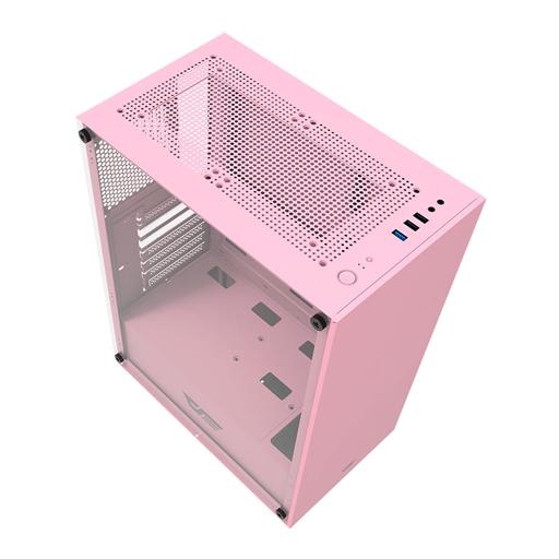 Aigo Darkflash DK100 ATX Mid Tower (Rosa)