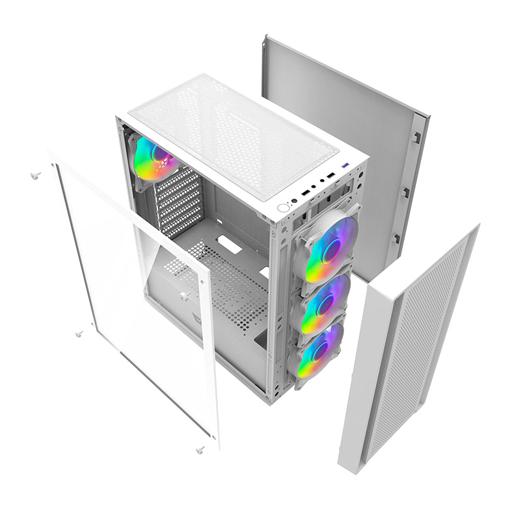 Aigo Darkflash DK353 ATX Mid Tower (Branco)