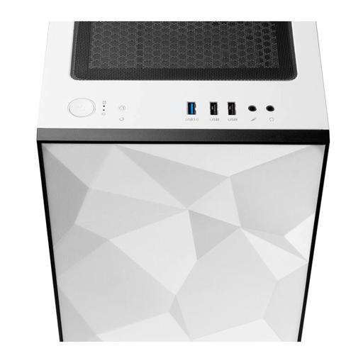 Aigo Darkflash DLM 21 MicroATX Mid Tower (Branco)