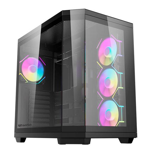 Aigo Darkflash DQX80 ATX Mid Tower (Preto)