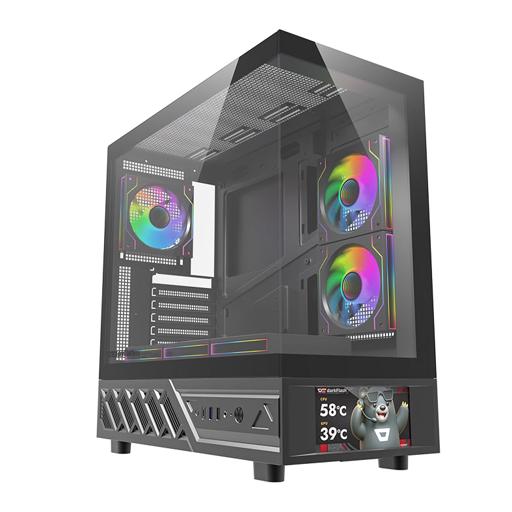 Aigo Darkflash DS950V ATX Mid Tower (Preto)