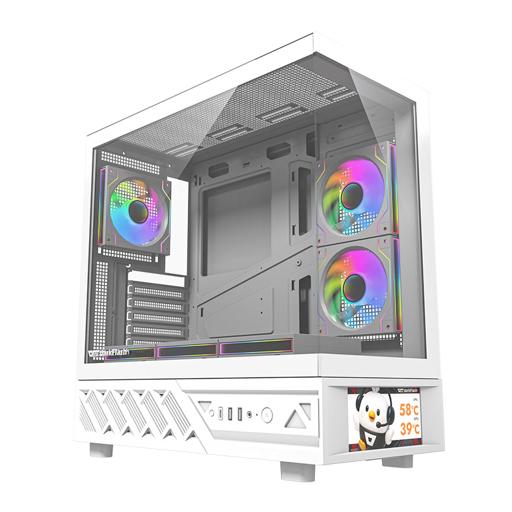 Aigo Darkflash DS950V ATX Mid Tower (Branco)