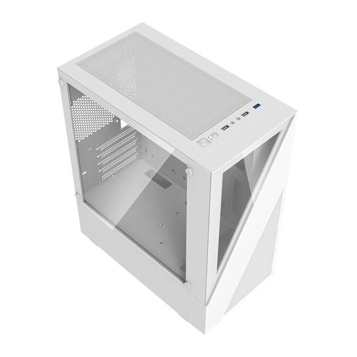 Aigo Darkflash E330M MicroATX Mid Tower (Branco)