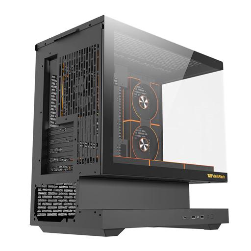 Aigo Darkflash Floatron F1 MicroATX Mid Tower (Preto)