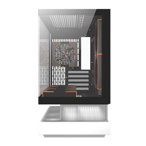 Aigo Darkflash Floatron F1 MicroATX Mid Tower (Branco)
