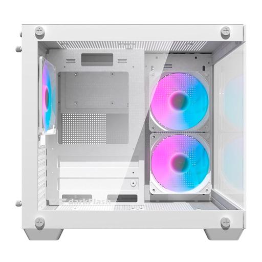 Aigo Darkflash Korgan K275M MicroATX Mid Tower (Branco)