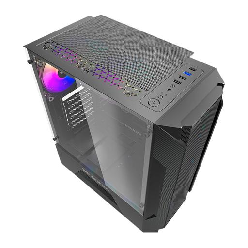 Aigo DarkFlash Leo ATX Mid Tower (Preto)