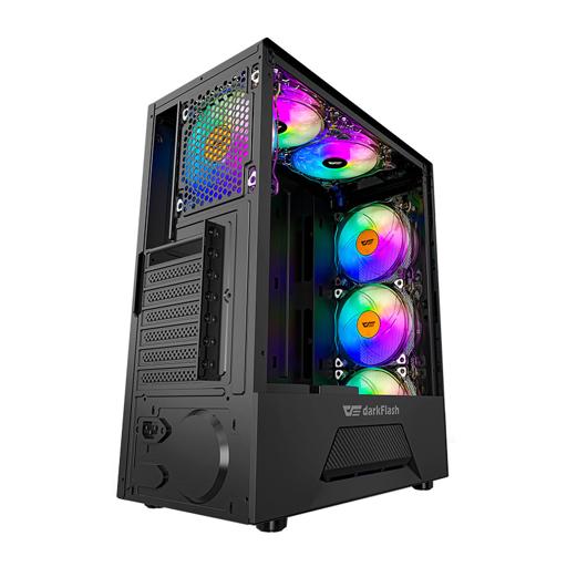 Aigo DarkFlash Leo ATX Mid Tower (Preto)