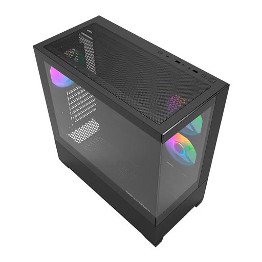 Aigo Darkflash Panoramic DS900 Air ATX Mid Tower (Preto)