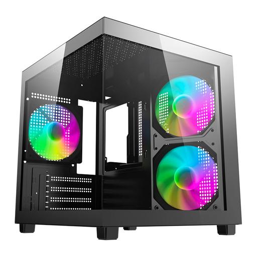 Aigo Luna A275 MicroATX Mini Tower (Preto)