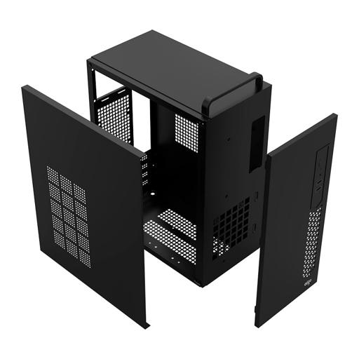 Aigo Q16 MicroATX Mini Tower (Preto)