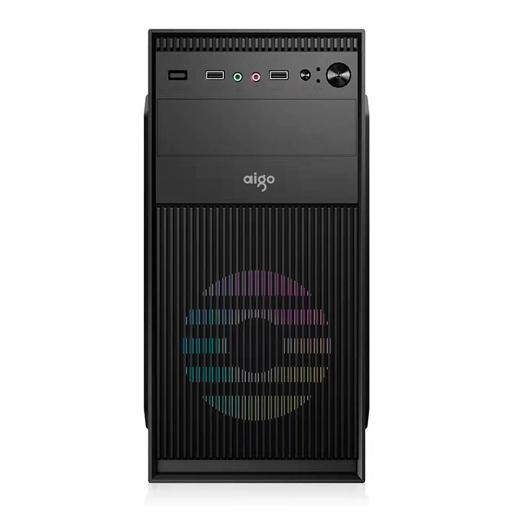 Aigo Q1718 MicroATX Mini Tower (Preto)