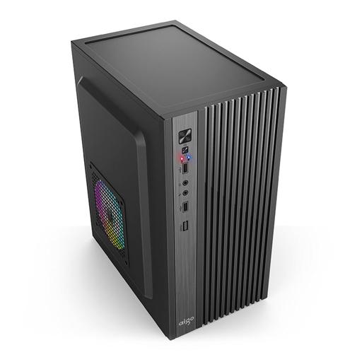 Aigo Q2503 MicroATX Mini Tower (Preto)