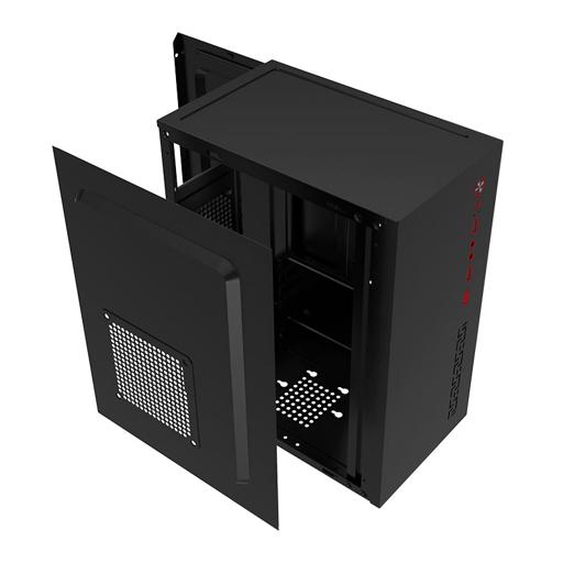 Aigo Q2522 MicroATX Mini Tower (Preto)