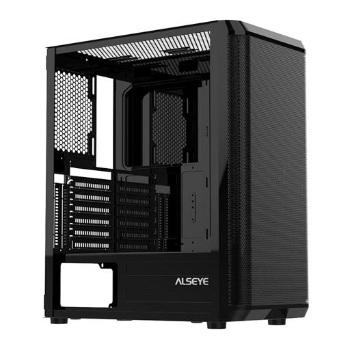 Alseye Audin ATX Mid Tower (Preto)