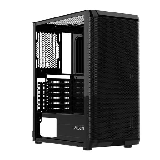 Alseye Audin ATX Mid Tower (Preto)