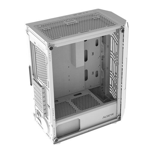 Alseye Castle ATX Mid Tower (Branco)