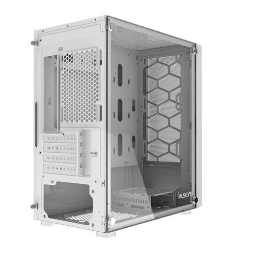 Alseye Ice MicroATX Mid Tower (Branco)