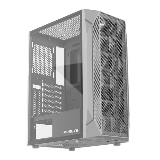 Alseye Pinwheel Mesh ATX Mid Tower (Branco)