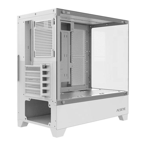 Alseye Rider MicroATX Mid Tower (Branco)