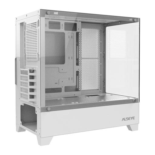 Alseye Rider MicroATX Mid Tower (Branco)