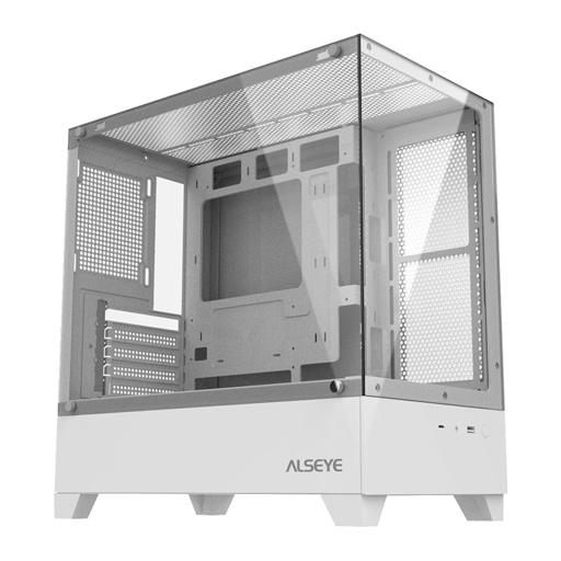 Alseye Rider MicroATX Mid Tower (Branco)