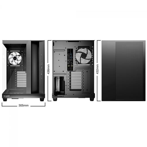 Be Quiet! Light Base 500 LX Black ATX Mid Tower (Preto)