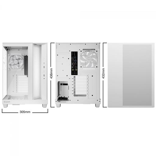Be Quiet! Light Base 500 LX White ATX Mid Tower (Branco)