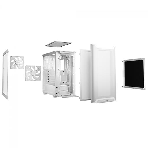 Be Quiet! Pure Base 501 Airflow Window ATX Mid Tower (Branco)