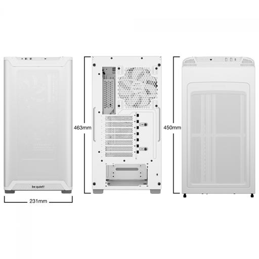 Be Quiet! Pure Base 501 Airflow Window ATX Mid Tower (Branco)