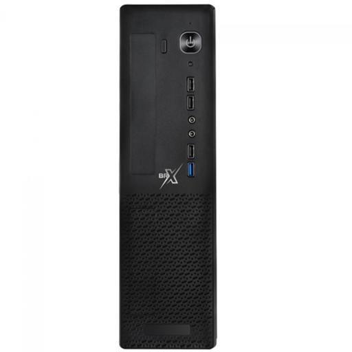 BRX Horizontal Slim SFF ST-01 MicroATX Mid Tower (Preto)